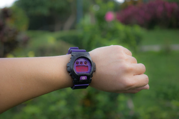 G shock on sale dw6900 purple