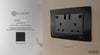Power Socket with USB (Double)